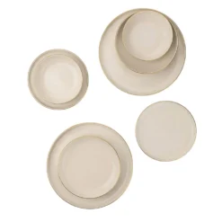 Set 8 piatti bordo oro