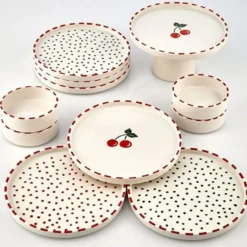 Set 11 piatti Cherries
