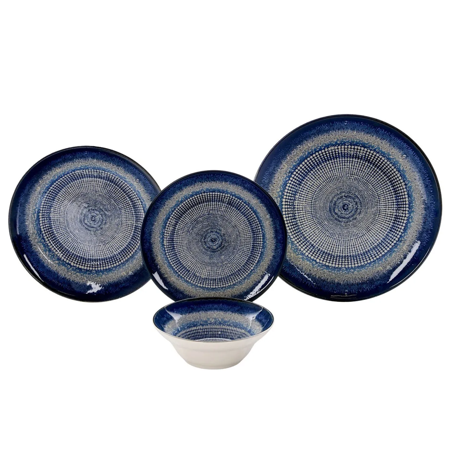 Set 24 piatti Circular