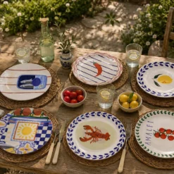 Set 6 piatti da dessert Austral