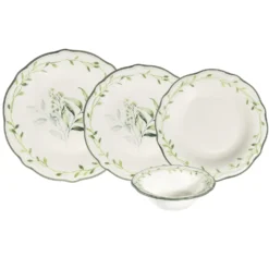Set 24 piatti Olivessa
