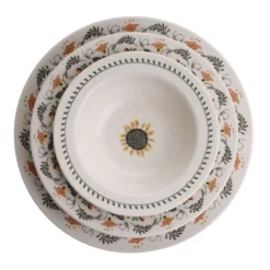 Set 24 piatti Sunflower