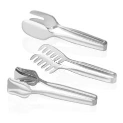 Set 3 pinze in acciaio inox
