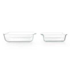 Set 2 pirofile in vetro 25x22 cm e 21x16 cm Pasabahce