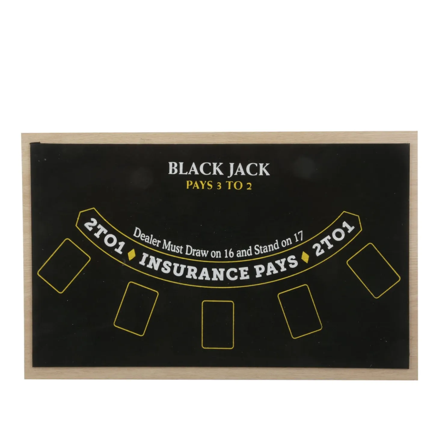 Set poker Black Jack e Roulette da tavolo