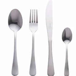 Set 4 posate acciaio lucido 5th Avenue