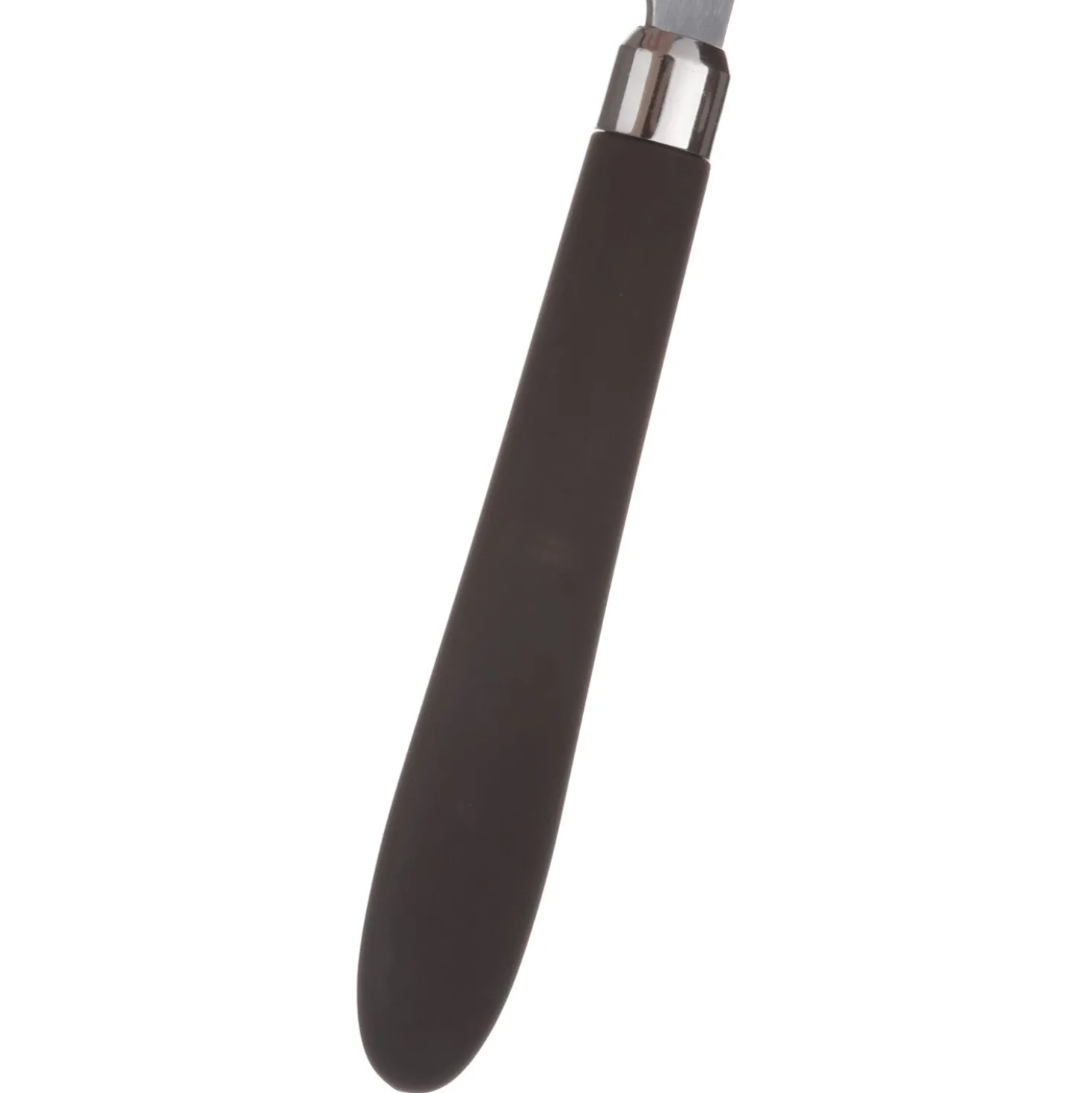 Set 24 posate acciaio Smooth Nero