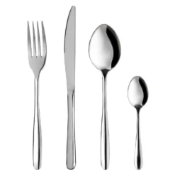 Set 24 posate Alfa in acciaio inox
