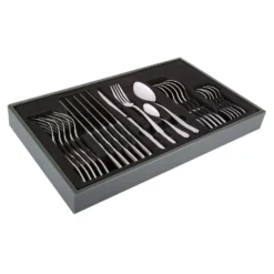 Set 24 posate Alfa in acciaio inox