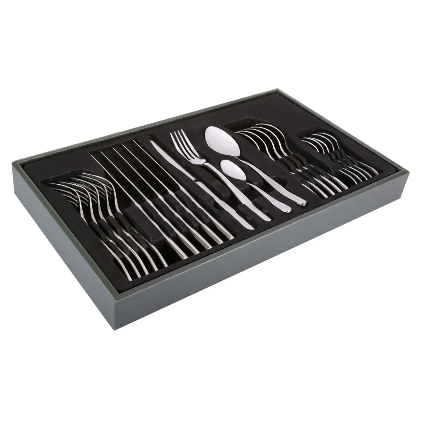 Set 24 posate Alfa in acciaio inox