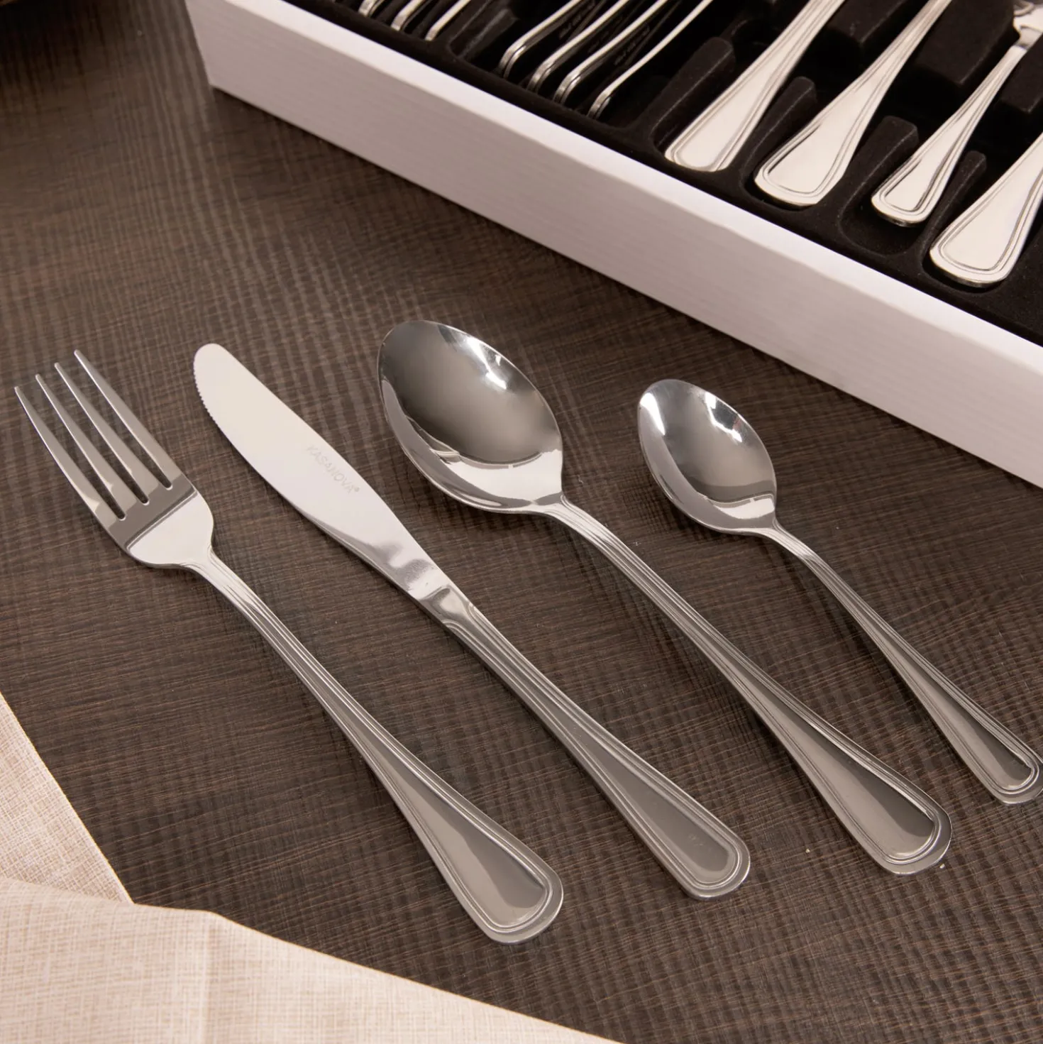 Set posate Imperial in acciaio inox, 24 pezzi