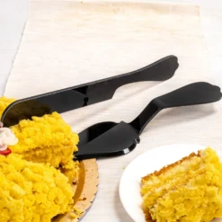 Set posate per torte Bon Ton nero Iplex