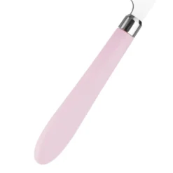 Set 24 posate Smooth in acciaio inox con manico lilla
