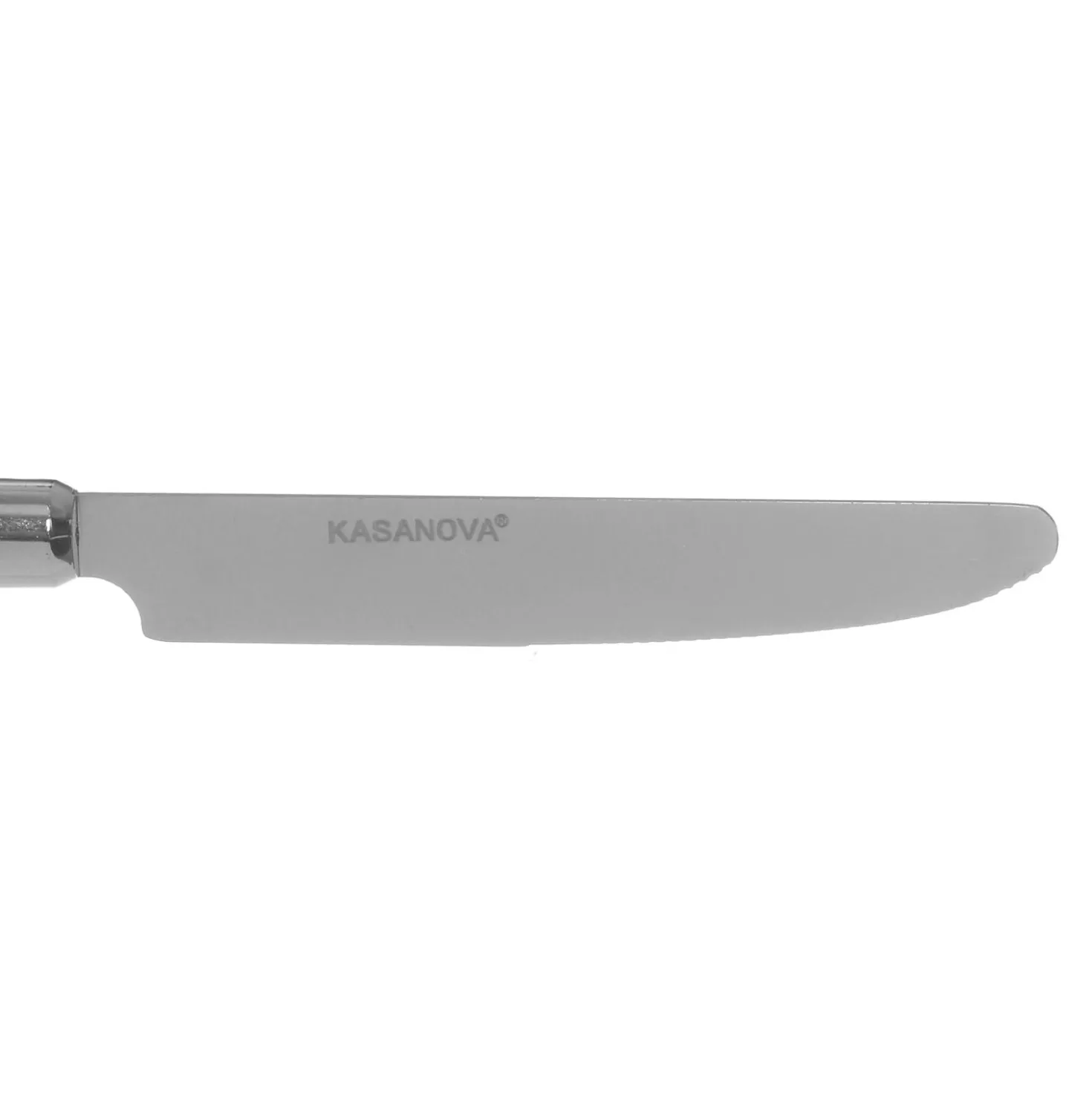 Set posate Smooth tortora in acciaio inox, da 24 pezzi