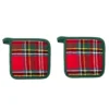 Set 2 presine 20x20 cm tartan