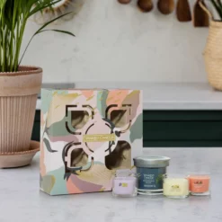 Set regalo 4 candele in vasetto Yankee Candle