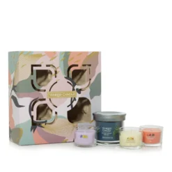 Set regalo 4 candele in vasetto Yankee Candle