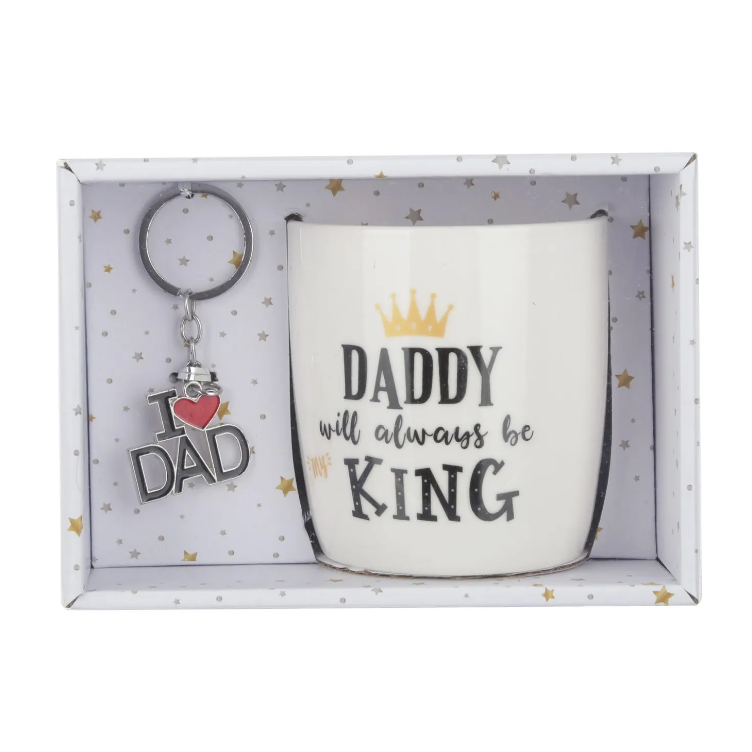 Set regalo papà tazza 380 ml e portachiavi