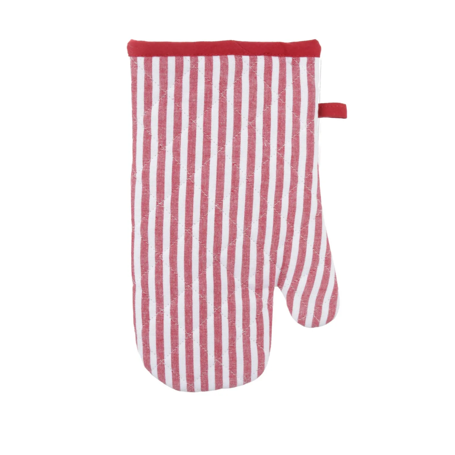 Set righe natalizio guanto, strofinaccio e cucchiaio