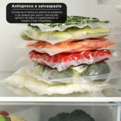 Set 50 sacchetti sottovuoto universali 30x40 cm