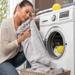 Set 2 sfere per lavatrice ecologiche e riutilizzabili