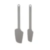 Set 2 spatole in silicone grigio