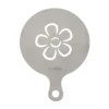 Set stencil con 6 decori in acciaio, da 10 cm
