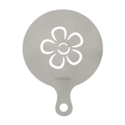 Set stencil con 6 decori in acciaio, da 10 cm