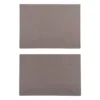 Set 2 strofinacci 50x70 cm cotone tortora Slub