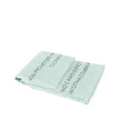 Set 2 strofinacci 45x65 cm verde con scritta