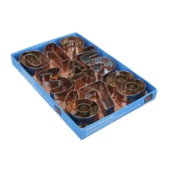 Set tagliabiscotti numeri acciaio inox Baker's Secret