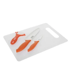 Set tagliere, 2 coltelli e pelapatate Baker's Secret
