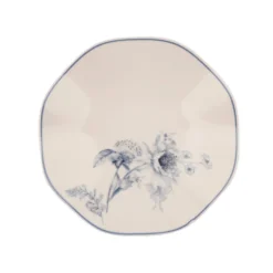 Set tavola Fiori e uccellini 24 pezzi in porcellana