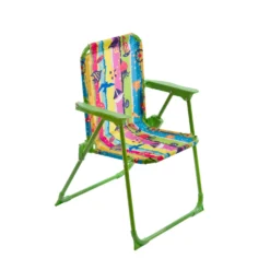 Set tavolino, ombrellone e 2 sedie bambino verde