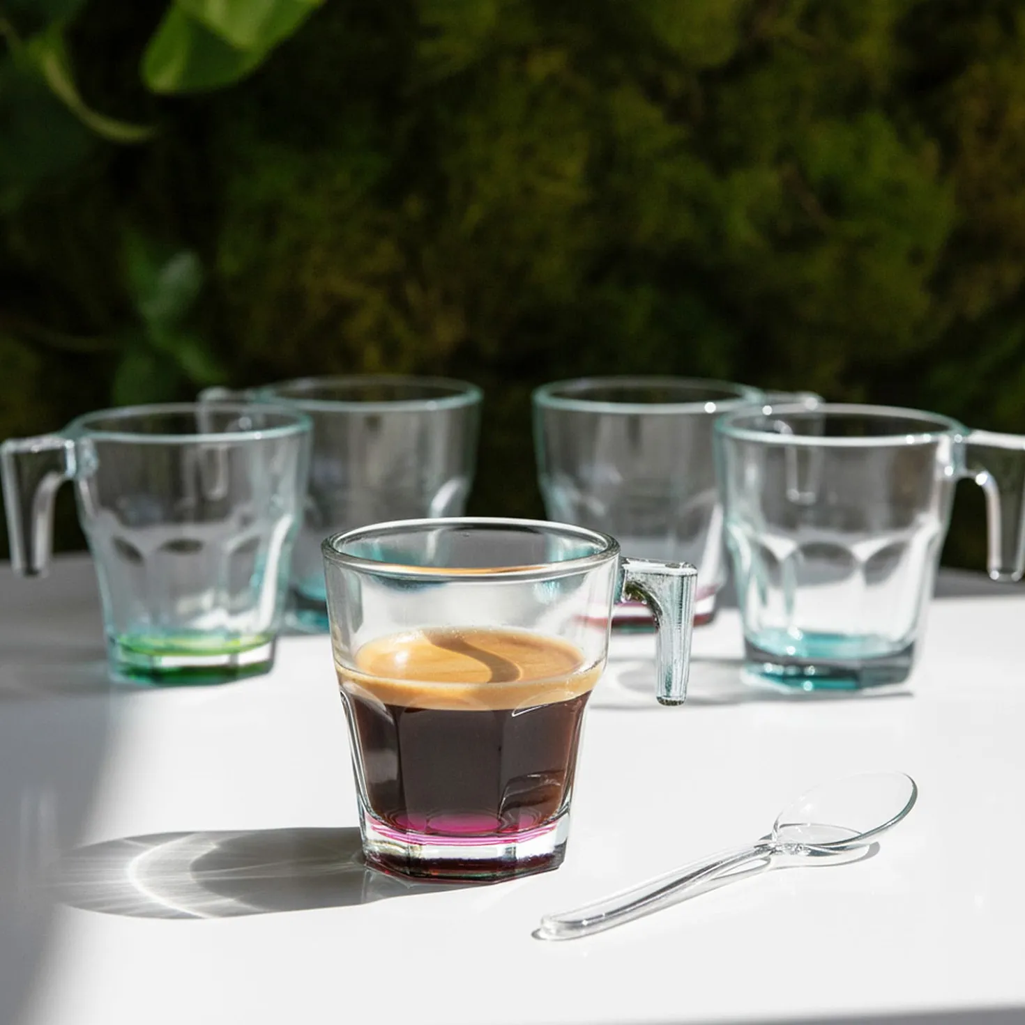 Set 6 tazzine caffè Casablanca in vetro Pasabahce