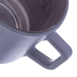 Set 4 tazzine caffè in vetro con stand Glassy