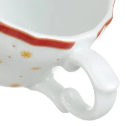 Set tazzine caffè pupazzo di neve in porcellana, 2 pezzi