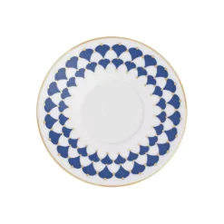 Set 2 tazzine da caffè con piattino Peyda blu