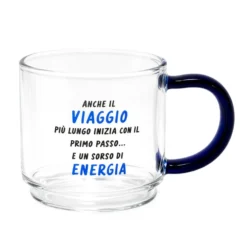 Set 4 tazzine 100 ml in vetro Focus