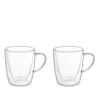 Set tazzine tè trasparenti in vetro borosilicato, da 200 ml