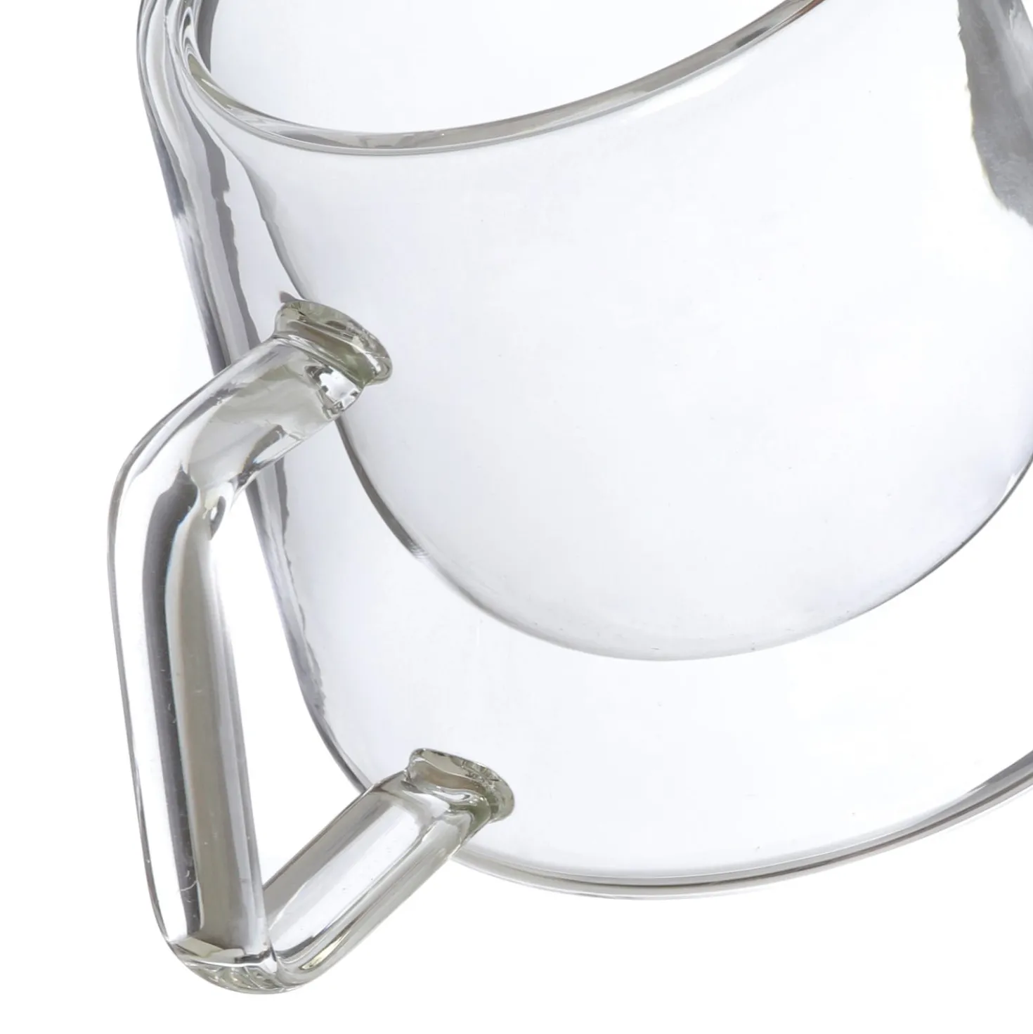 Set tazzine tè trasparenti in vetro borosilicato, da 200 ml