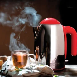 Set tazzine tè trasparenti in vetro borosilicato, da 200 ml