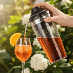 Shaker cocktail elettrico 500 ml con pompa