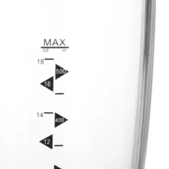 Shaker cocktail elettrico 500 ml con pompa