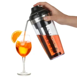 Shaker cocktail elettrico 500 ml con pompa