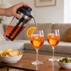 Shaker cocktail elettrico 500 ml con pompa
