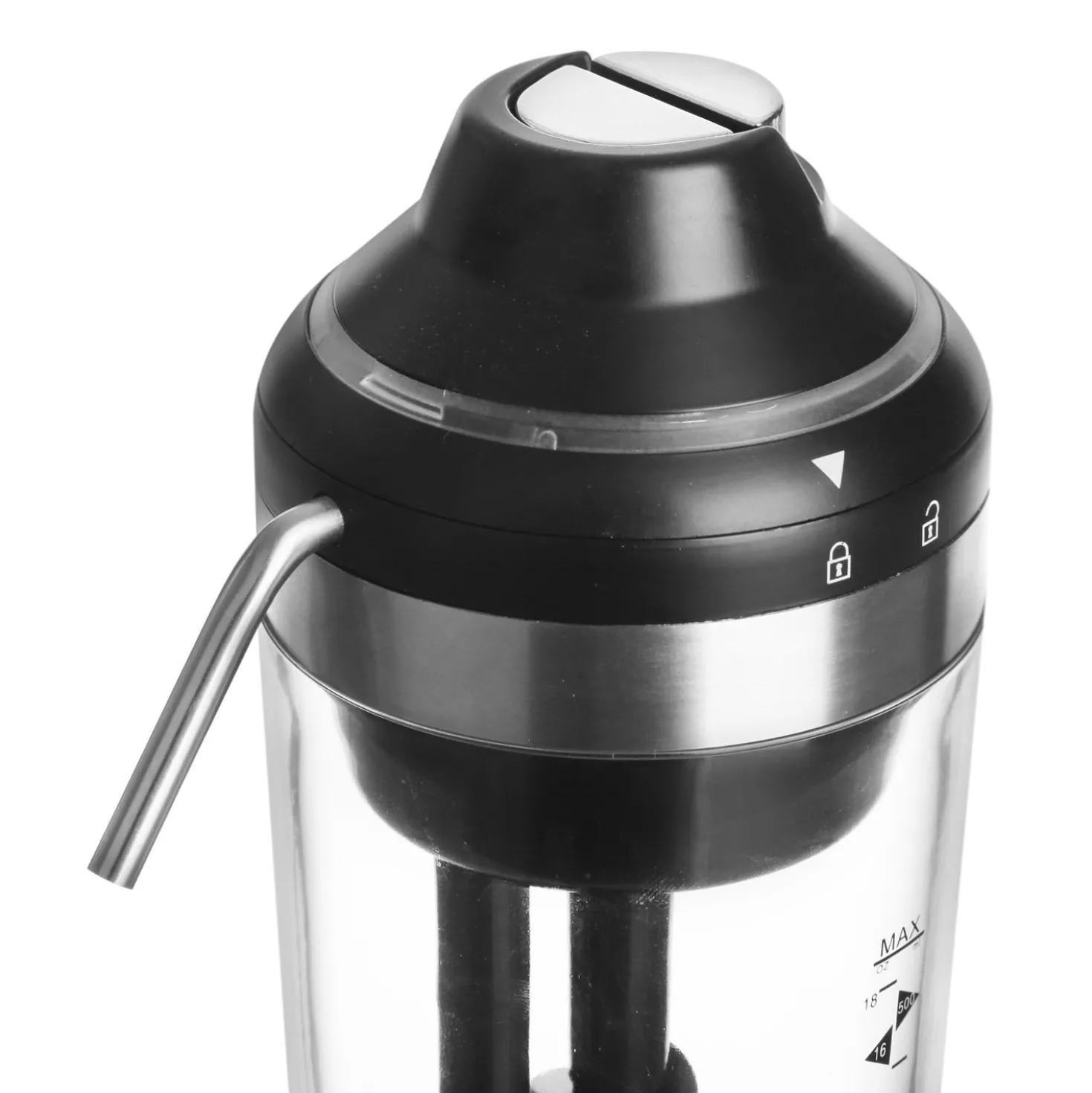 Shaker cocktail elettrico 500 ml con pompa