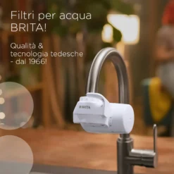 Sistema filtrante acqua per rubinetto Brita On Tap V