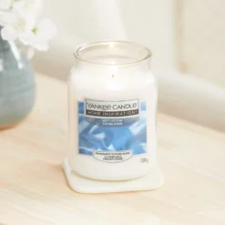Soft Cotton, candela in giara grande Yankee Candle