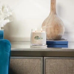 Soft Wool & Amber candela in giara media Yankee Candle